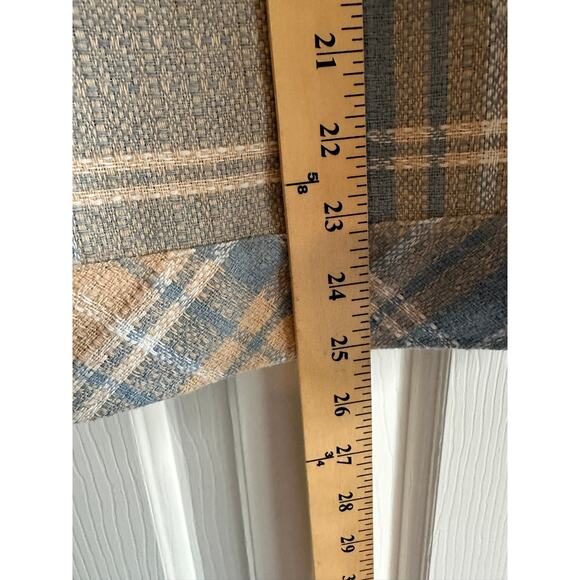 Boston Traders Shacket Shirt Jacket in Blue and Cream Plaid Size Small - Picture 9 of 9